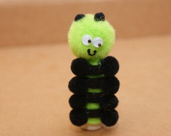 Caterpillar Finger Puppet