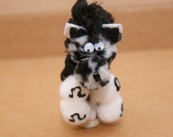 Zebra Finger Puppet