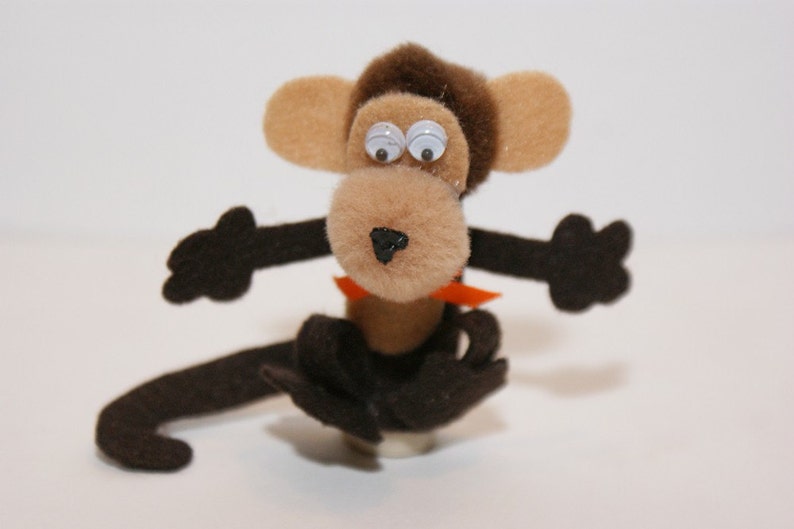 Monkey Finger Puppet image 1