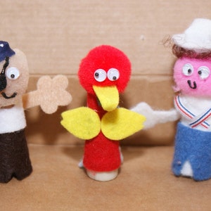 High Seas Finger Puppet Set image 1