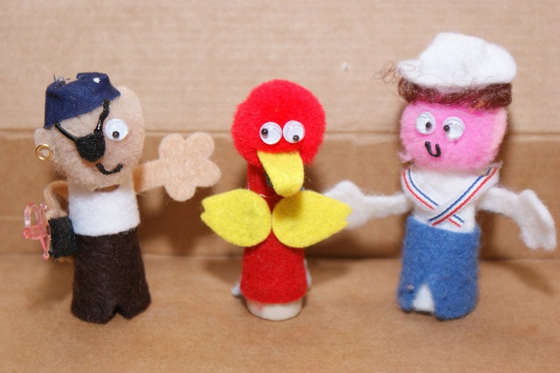 High Seas Finger Puppet Set image 1