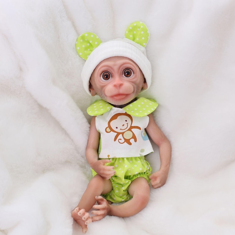 Bebé Reborn De Silicona De 45 Cm – Cuerpo Entero Realista Con Brazos Y Piernas Articuladas, Para Niñas A Partir De 3 Años