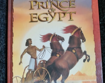 The Prince of Egypt Dream Works 1998 Vintage Children's Book-1st Edition