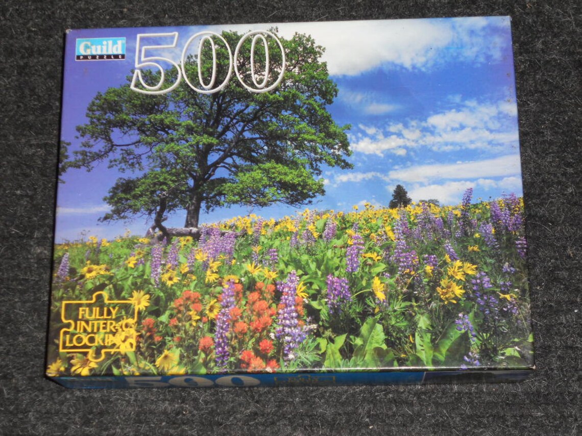 Vintage GUILD PUZZLE 500 Piezas Lyle WA Nuevo Etsy