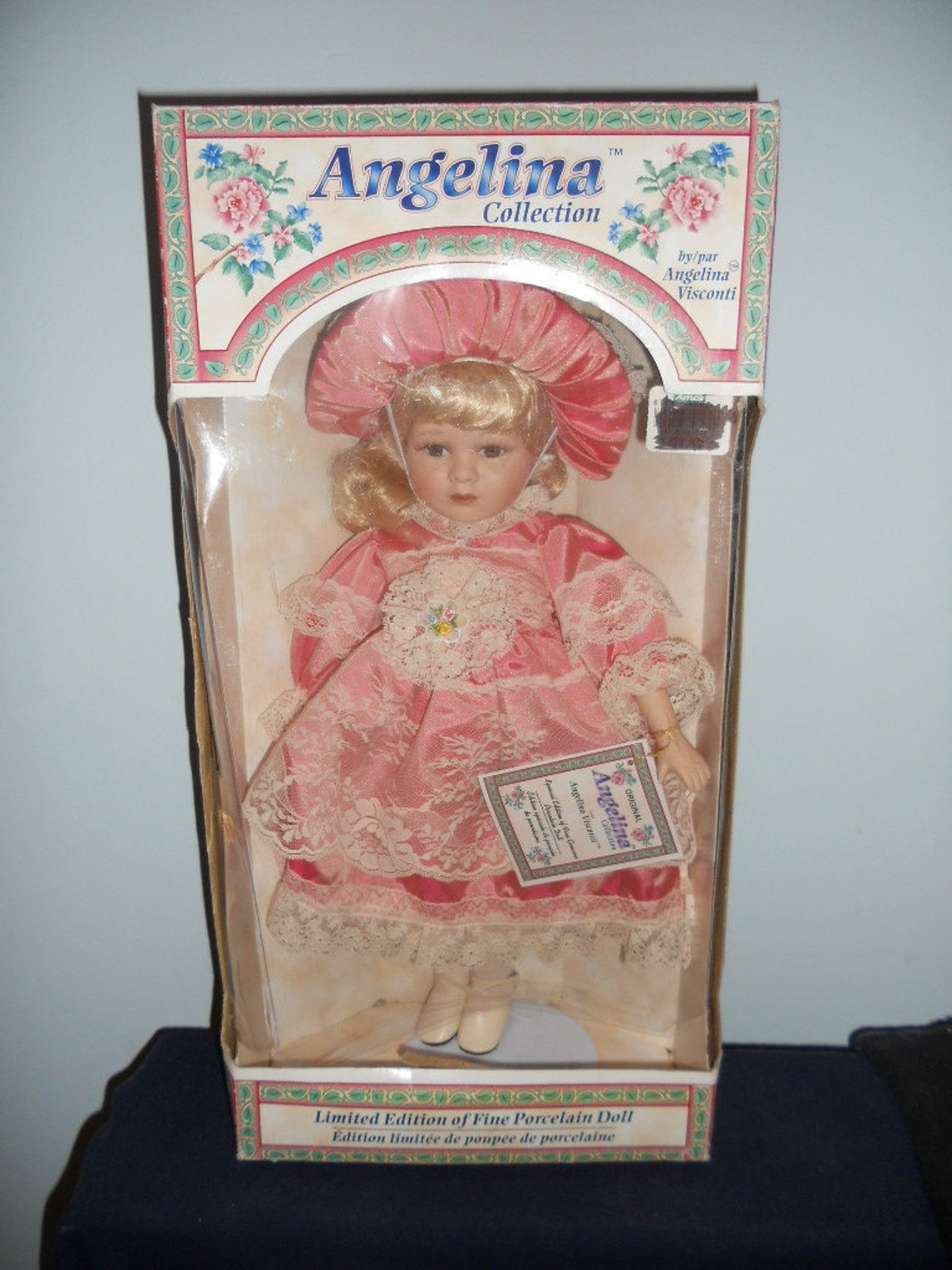 Limited Edition FINE PORCELAIN DOLL Angelina Collection Series Etsy