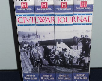 HISTORY CHANNEL Civil War Journal 4 VHS Tape Set New Sealed