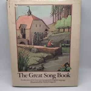 The Great Songbook Illustrated by Tomi Ungerer Vintage