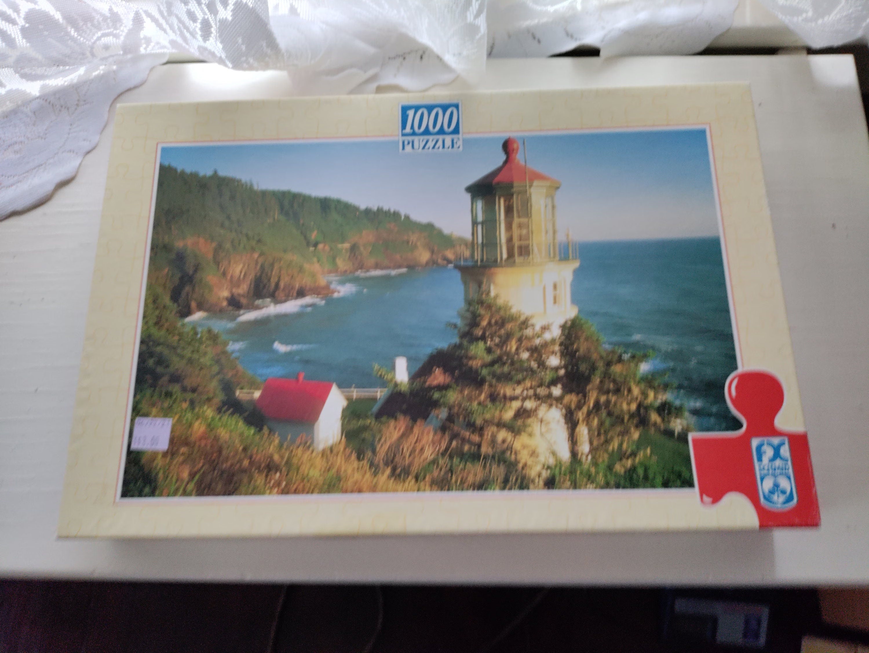 Vintage FX Schmid 1000 Piece Puzzle Ausblick View Panorama 1995 - Etsy