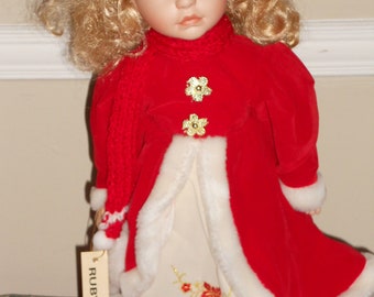SEYMOUR MANN A Connoisseur Collection DOLL Ruby New