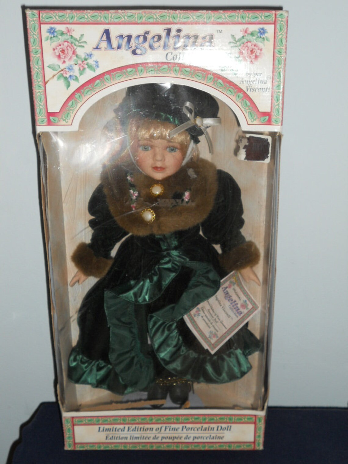 Limited Edition FINE PORCELAIN DOLL Angelina Collection Series Etsy UK