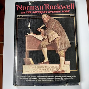 NORMAN ROCKWELL BOOK and The Saturday Evening Post The Early Years