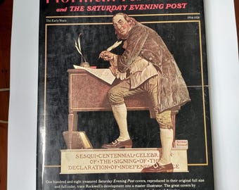 The Advertising World of Norman Rockwell - Vintage 80's Hardcover