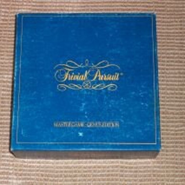 TRIVIAL PURSUIT Board GAME Master Game Genius Edition Complete