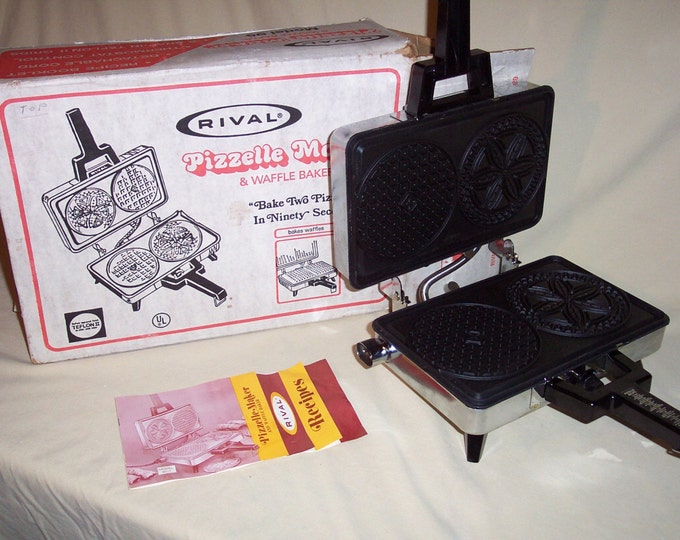 Rival Pizzelle Maker Model 9705 at Amy Borrelli blog