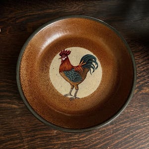 Plato de pasta de Monroe Salt Works - Maine, década de 1990