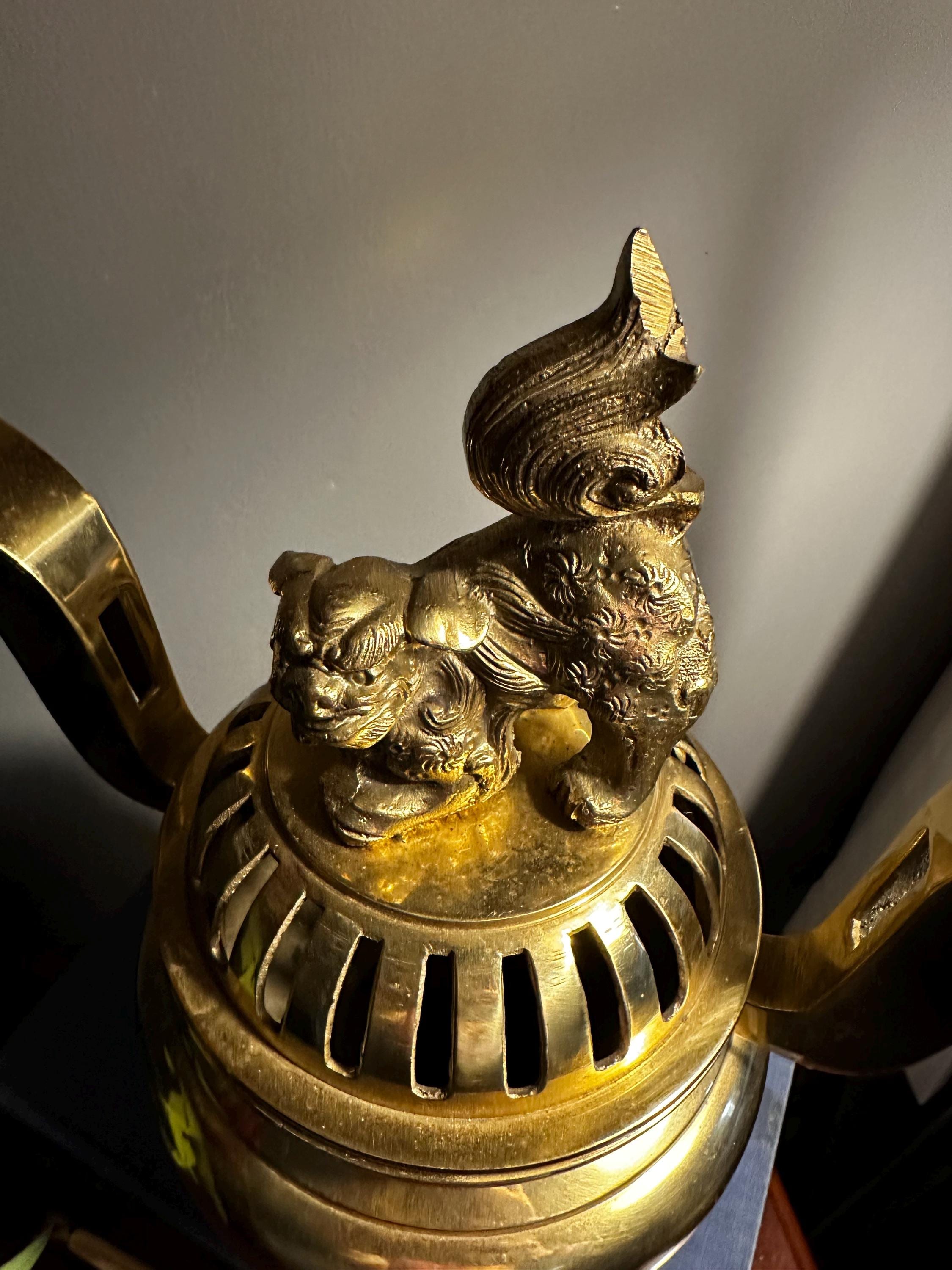 Antique Dog Lamp - Etsy