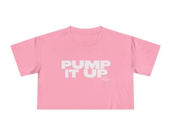 Pump It Up With Sue | The substance | Margaret Qualley | Crop Top Tee