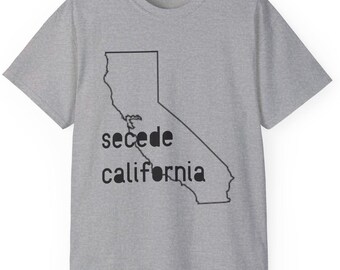 Secede California Unisex Cotton T-Shirt