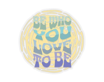 Self Love - Inspirational Stickers, Motivational Quote Decal, Laptop Sticker, Water Bottle Decal, Positive Affirmation, Self Love Gift