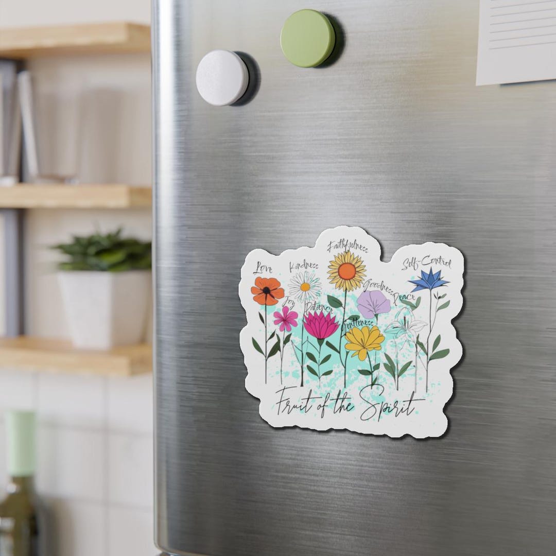 Inspirational Die-cut Magnet, Fruit of the Spirit Fridge Magnet ...