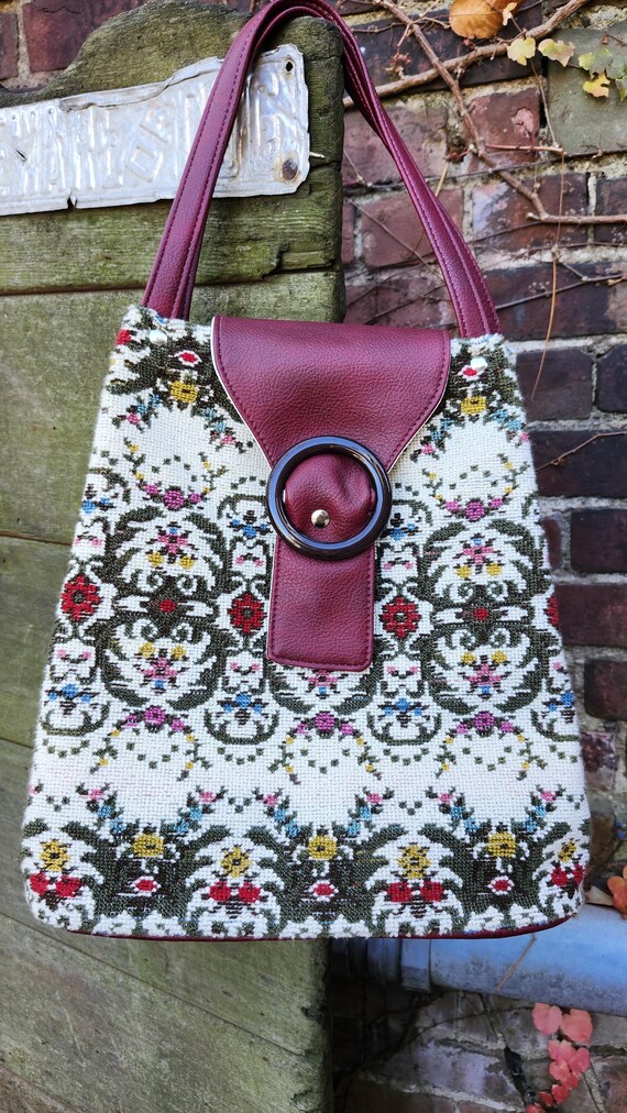 70s needlepoint bag hotsell