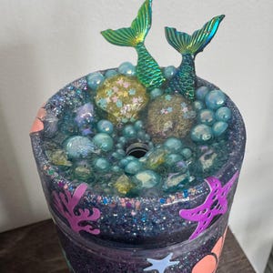 Unique Sparkling Mermaid Glitter Tumbler