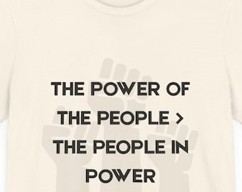 People Power Unisex T-Shirt, Human Rights Tee