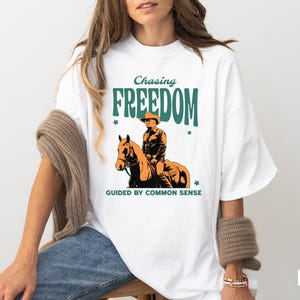 Trump Freedomt Tshirt Shirt, Cozy Unisex Top, Republican Shirt, Political Gift, Republican Gift