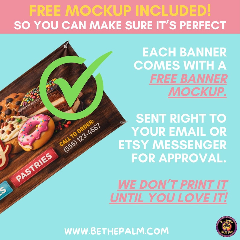 CUSTOM VINYL BANNER | Custom Banner, Custom Vinyl Banner, Canopy, Tent Banner, Custom Banners, Personalized Banner, Event Banner, Trade Show image 6