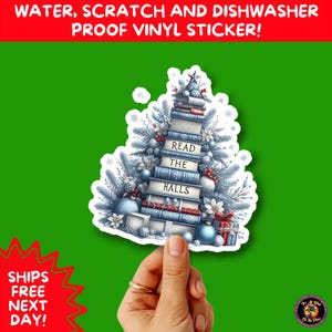 CHRISTMAS STICKER PACK | Festive Holiday Decor Vinyl Stickers Perfect for Journals Gifts Planners Stocking Stuffers Winter Aesthetic Fun