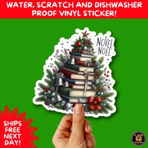 CHRISTMAS STICKER PACK | Festive Holiday Decor Vinyl Stickers Perfect for Journals Gifts Planners Stocking Stuffers Winter Aesthetic Fun