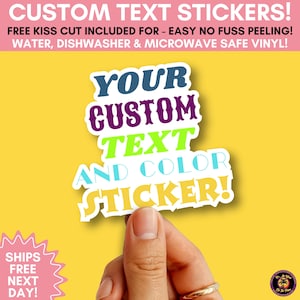 CUSTOM VINYL STICKERS | Die cut stickers, Cut to Size Stickers, logo sticker sheets, wholesale sticker, bulk sticker, vinyl stickers