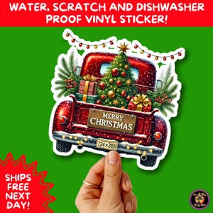 CHRISTMAS STICKER PACK | Festive Holiday Decor Vinyl Stickers Perfect for Journals Gifts Planners Stocking Stuffers Winter Aesthetic Fun