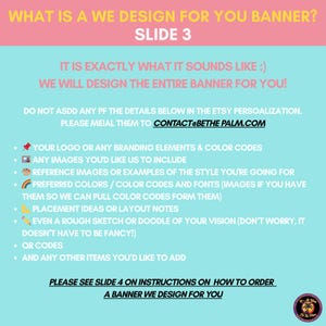 CUSTOM VINYL BANNER | Custom Banner, Custom Vinyl Banner, Canopy, Tent Banner, Custom Banners, Personalized Banner, Event Banner, Trade Show image 12