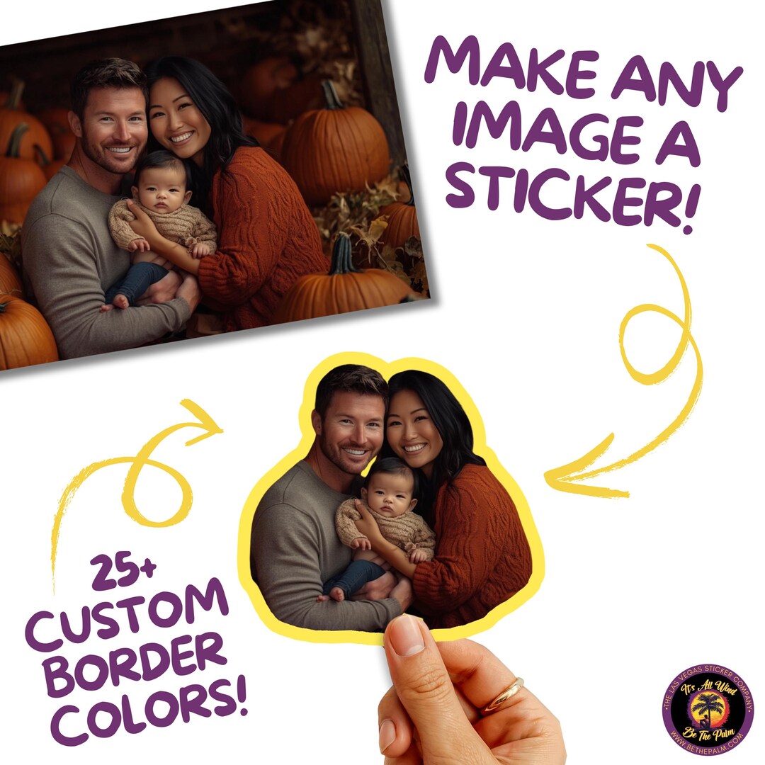 Family Photo Sticker Funny Sticker Laptop Sticker Anxiety Stickers