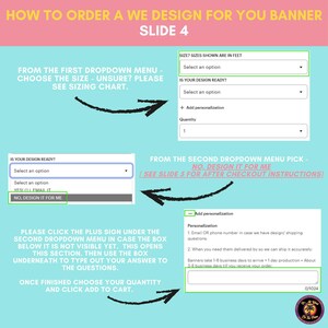 CUSTOM VINYL BANNER | Custom Banner, Custom Vinyl Banner, Canopy, Tent Banner, Custom Banners, Personalized Banner, Event Banner, Trade Show image 13