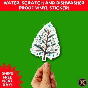 CHRISTMAS STICKER PACK | Festive Holiday Decor Vinyl Stickers Perfect for Journals Gifts Planners Stocking Stuffers Winter Aesthetic Fun