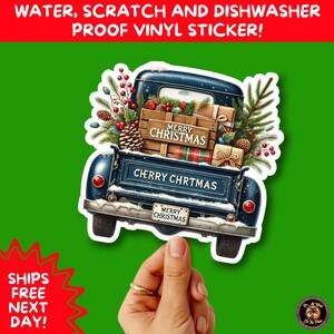 CHRISTMAS STICKER PACK | Festive Holiday Decor Vinyl Stickers Perfect for Journals Gifts Planners Stocking Stuffers Winter Aesthetic Fun