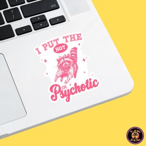 RACCOON STICKER | funny sticker, laptop sticker, stickers, stickers for hydro, vinyl stickers, meme sticker, water bottle sticker