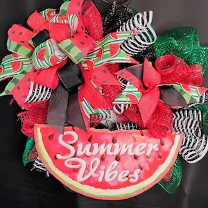 Couronne de pastèque d&#39;été