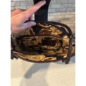 Bolso de paja Brighton Kora, bolso de mano de verano vintage imagen 3