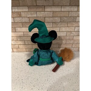 Walt Disney World 2001 Halloween Minnie Mouse Witch Bean Bag Plush b5 image 3