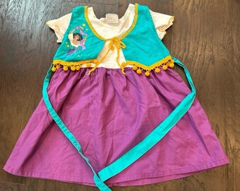 Vestido Disney Esmeralda El Jorobado de Notre Dame Talla 5 Vintage