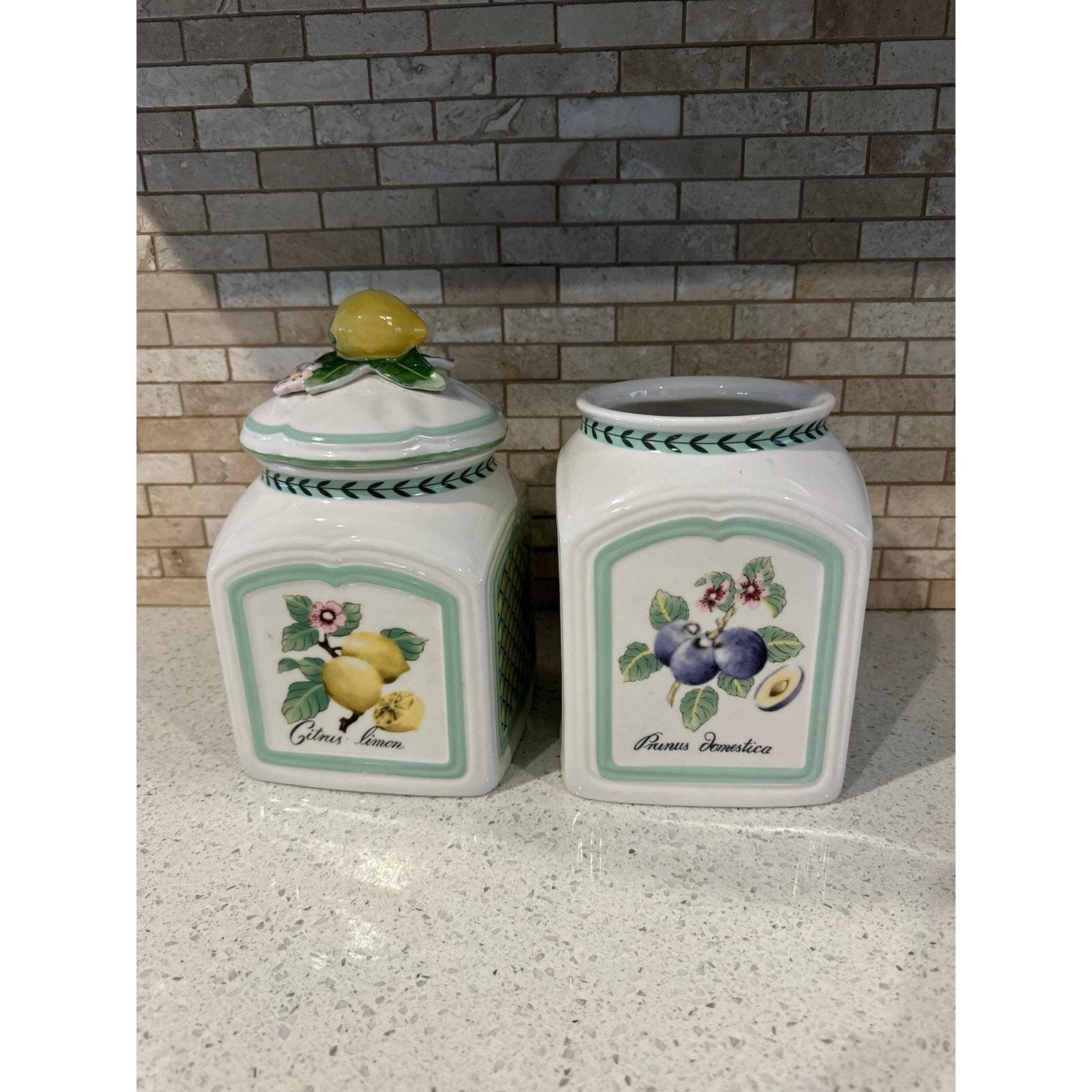 Villeroy and boch french garden canisters - Etsy 日本
