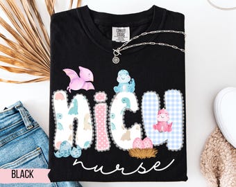 NICU Nurse Shirt , Comfort Colors nicu Nurse Gift, Cute nicu shirt, NICU Nurse appreciation, baby nurse shirt