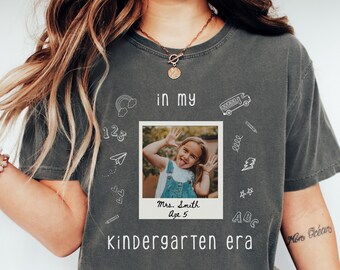 Custom Kindergarten Teacher Shirt, Kindergarten Teacher Gift, Back to School Kindergarten Shirt Teacher, Kindergarten Shirts Teacher