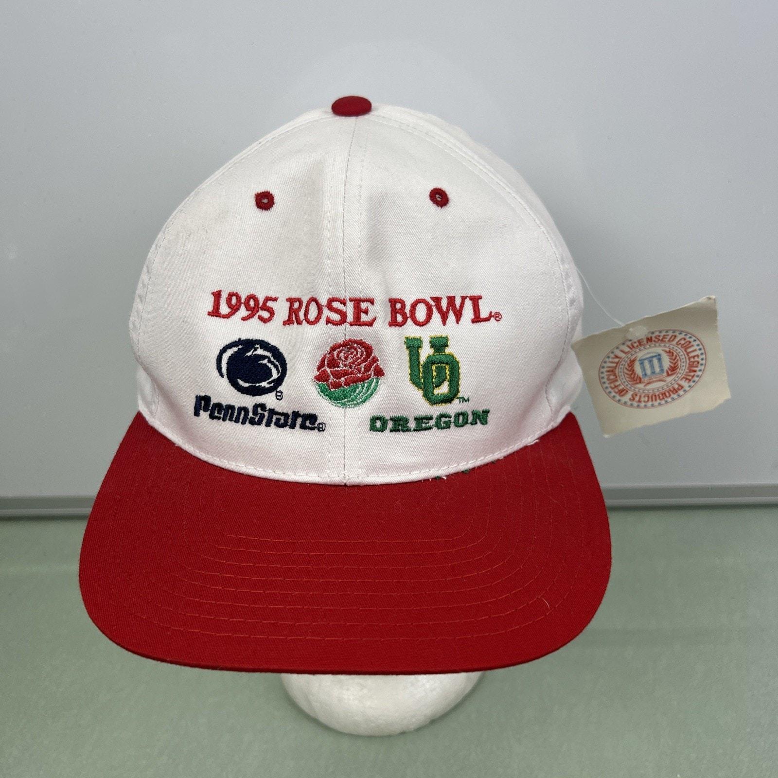 Vintage 1995 Rose Bowl Oregon Penn State Snapback Adjustable  display picture 2