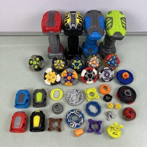 Beyblade Tomy Hasbro Takara Lot Battle Strikers Remotes Accessories Early 2000s