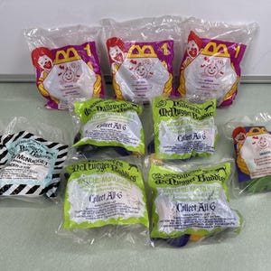 Vintage McDonald&#39;s McNugget Nugget Buddies Lot nieuw speelgoed Halloween 1992 1996