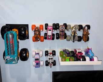 Monster Truck Wall Hangers for Monster Jam and Hot Wheels